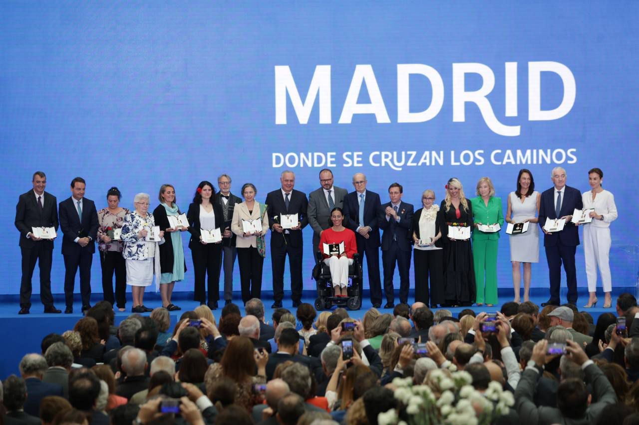 Los premiados con las Medallas de San Isidro