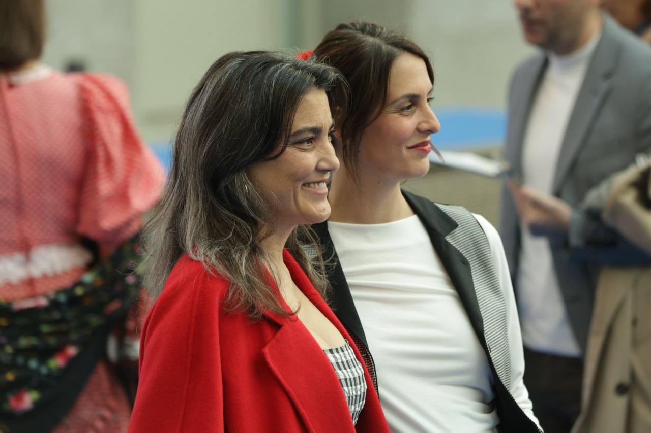 Manuela Bergerot y Rita Maestre