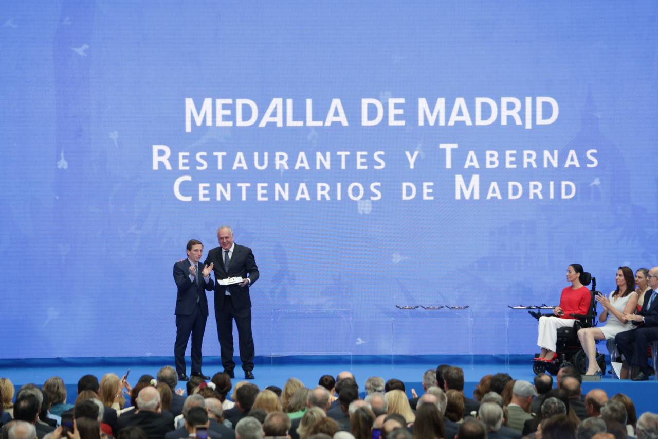 Asociación de Restaurantes y Tabernas Centenarios de Madrid, Medalla San Isidro