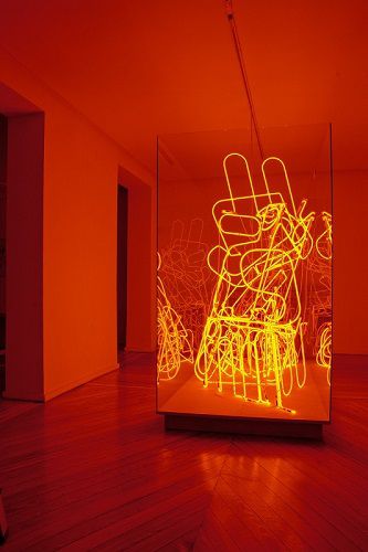 Obra de Clara Montoya en la exposición 'Tres experiencias formales'