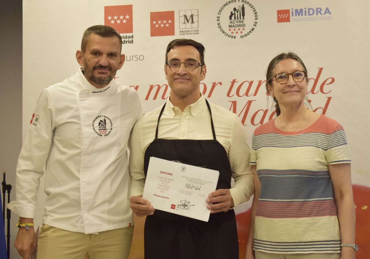 Entrega del primer premio.