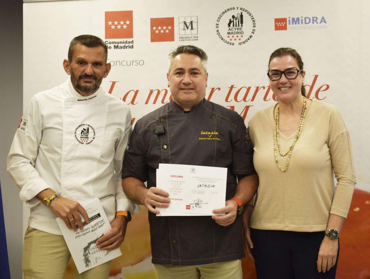 Entrega del tercer premio