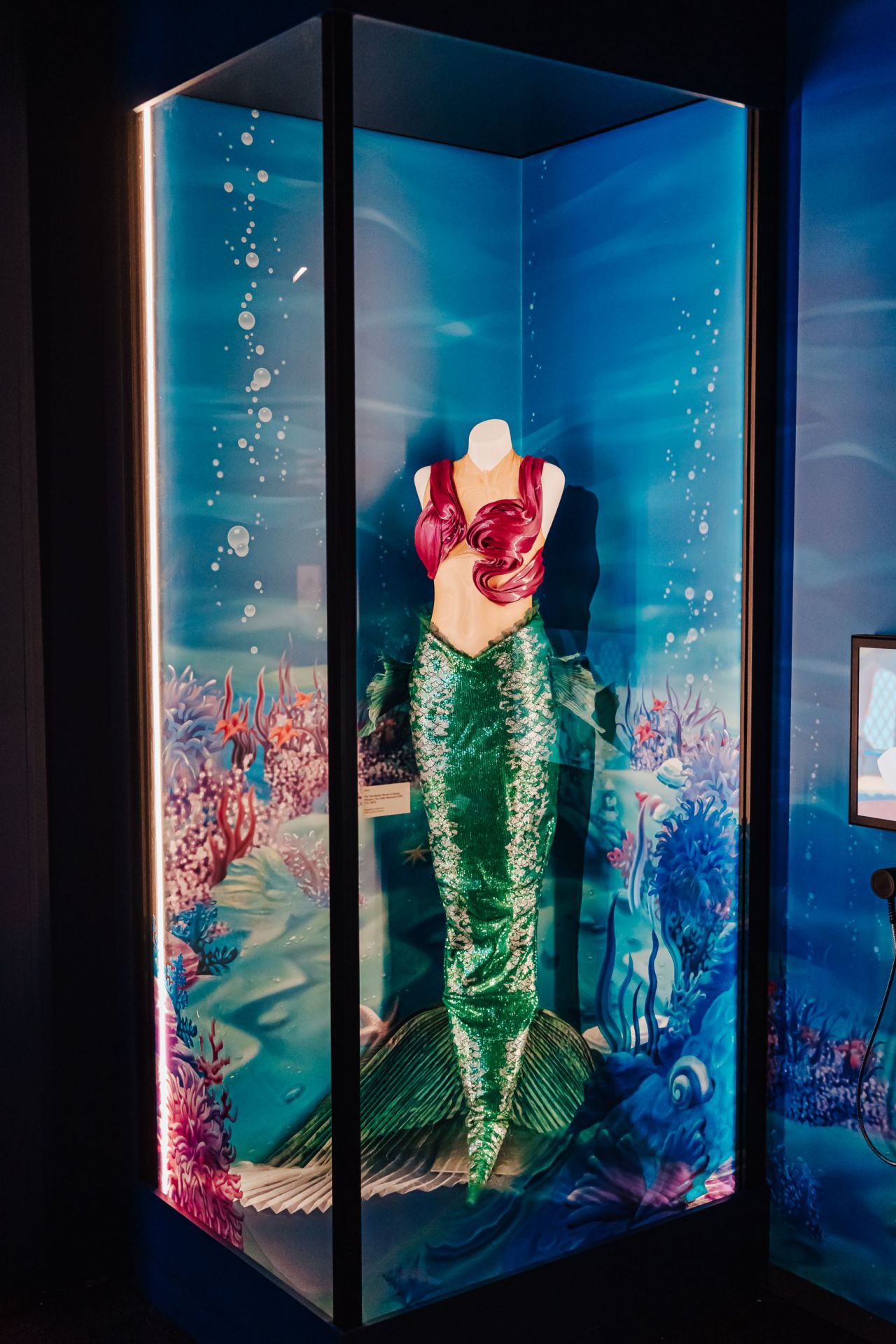 Modelo de Ariel vestido por la actriz Auli‘i Cravalho, en The Wonderful World of Disney Presents The Little Mermaid LIVE!