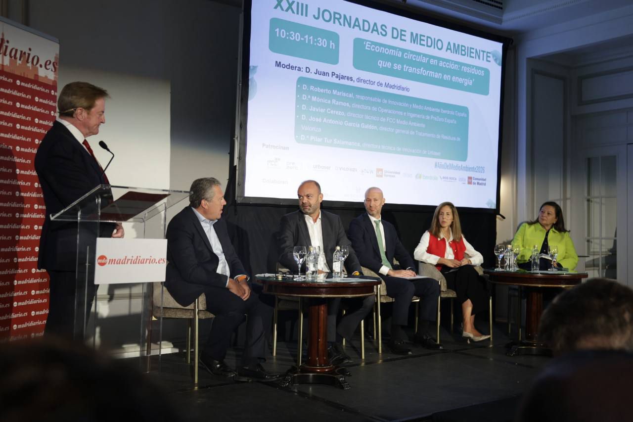 Primera mesa de debate, 'Economía circular en acción: residuos que se transforman en energía'