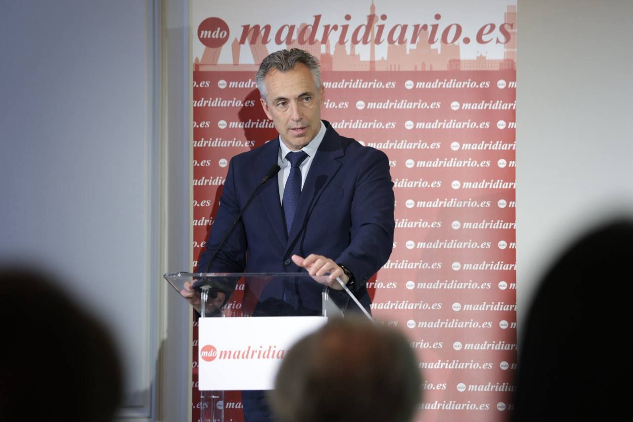 Clausura a cargo de Carlos Novillo Piris, consejero de Medio Ambiente, Agricultura e Interior de la Comunidad de Madrid