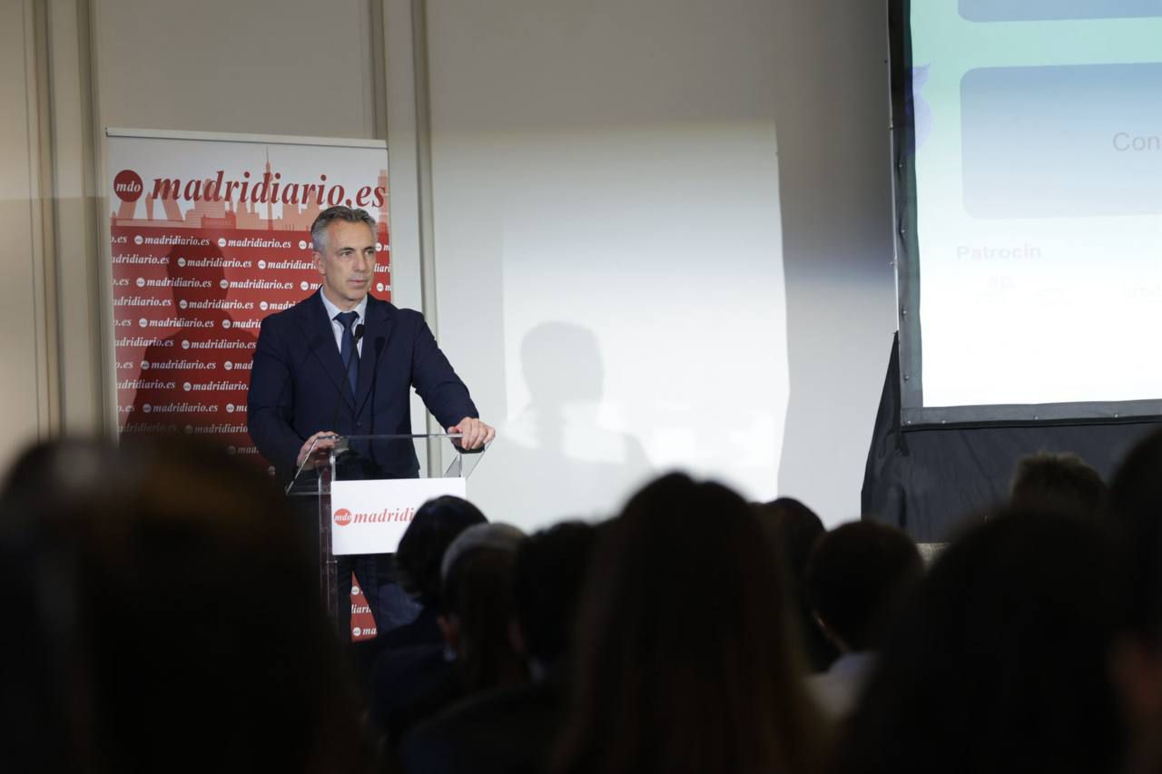 Clausura a cargo de Carlos Novillo Piris, consejero de Medio Ambiente, Agricultura e Interior de la Comunidad de Madrid