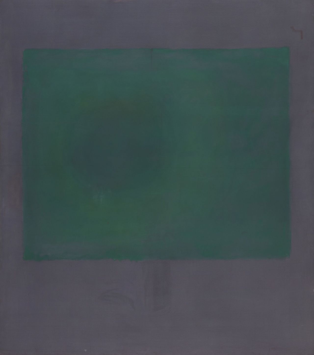 Sin título (Verde sobre morado)