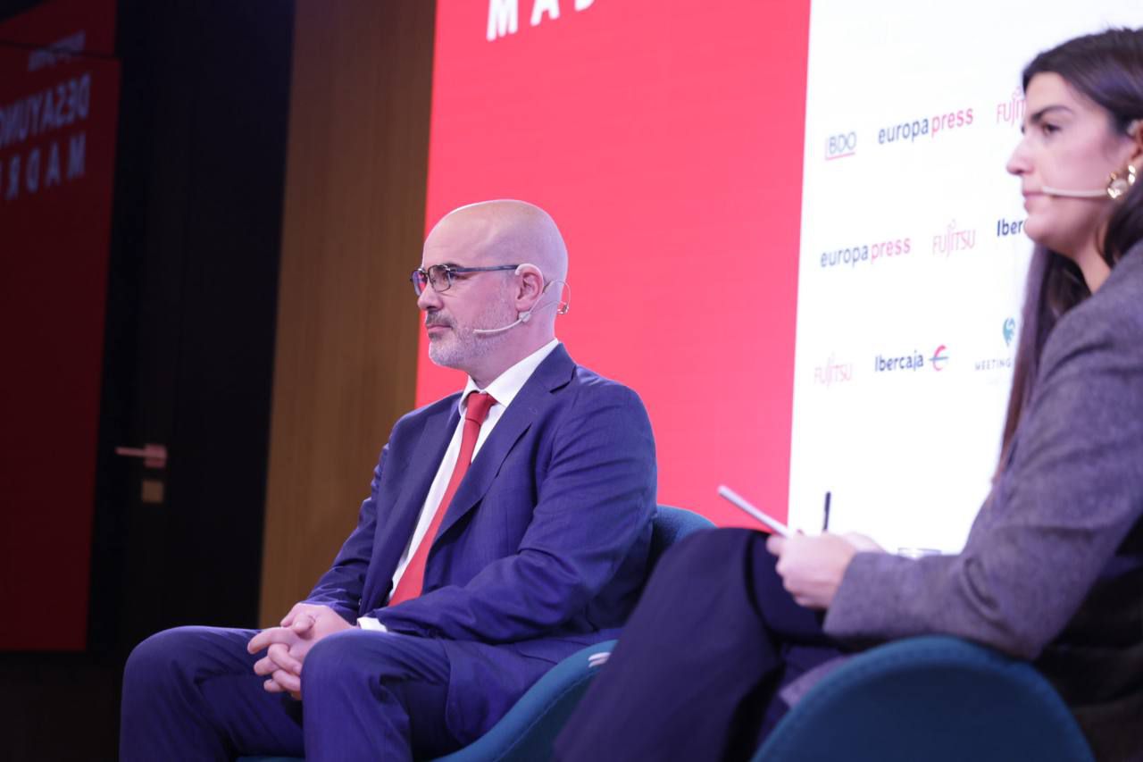 El delegado del Gobierno en Madrid, Francisco Martín, protagoniza un desayuno informativo de Desayunos Madrid organizado por Europa Press