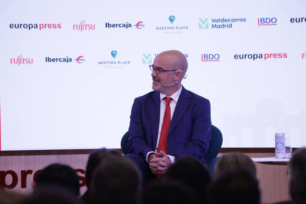 El delegado del Gobierno en Madrid, Francisco Martín, protagoniza un desayuno informativo de Desayunos Madrid organizado por Europa Press