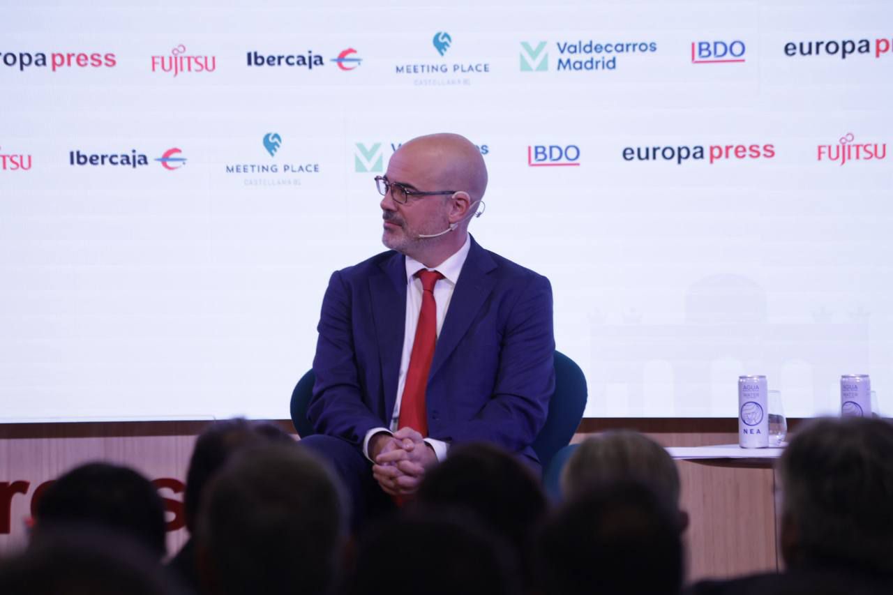 El delegado del Gobierno en Madrid, Francisco Martín, protagoniza un desayuno informativo de Desayunos Madrid organizado por Europa Press