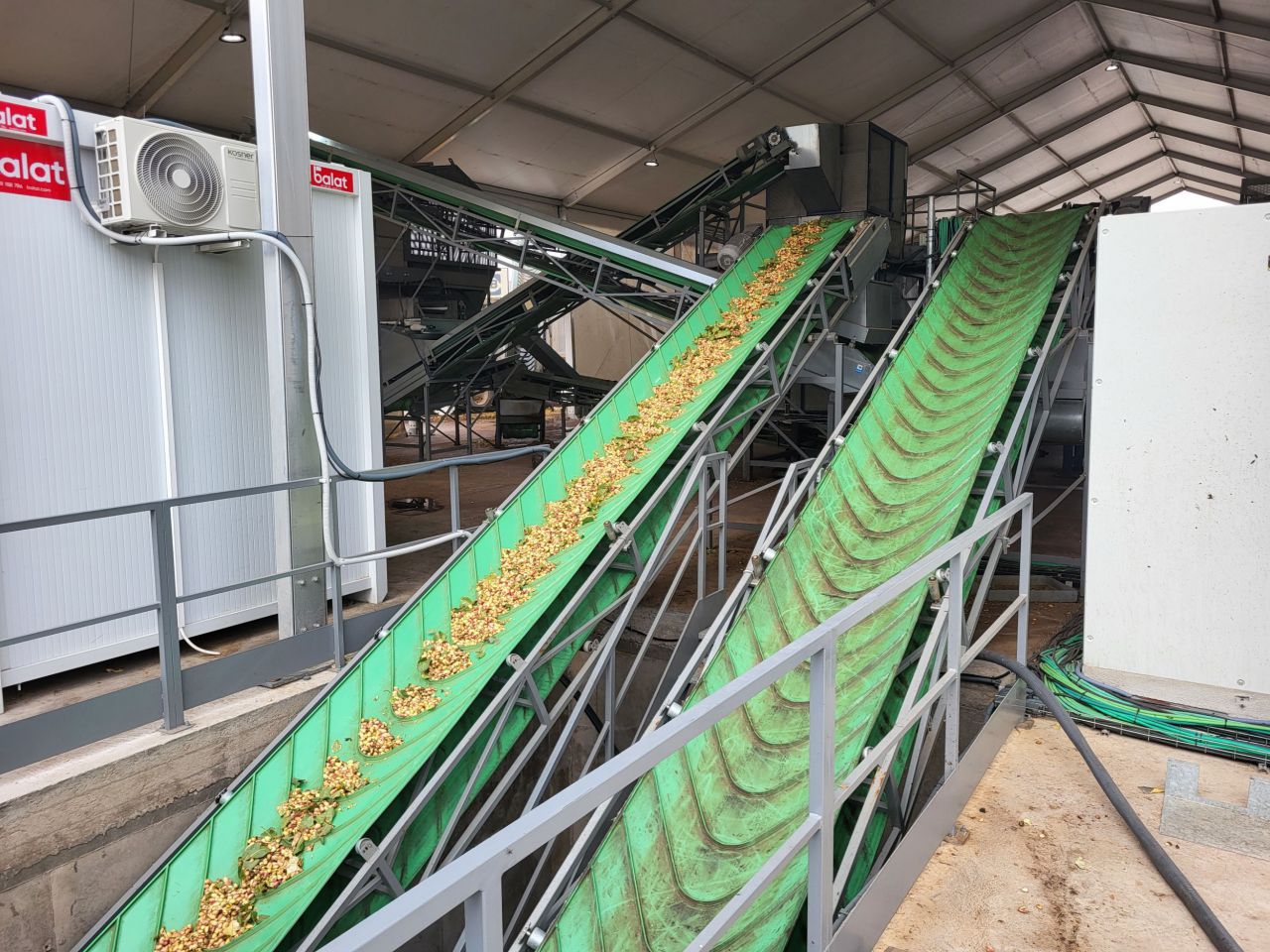 Industria de pistacho