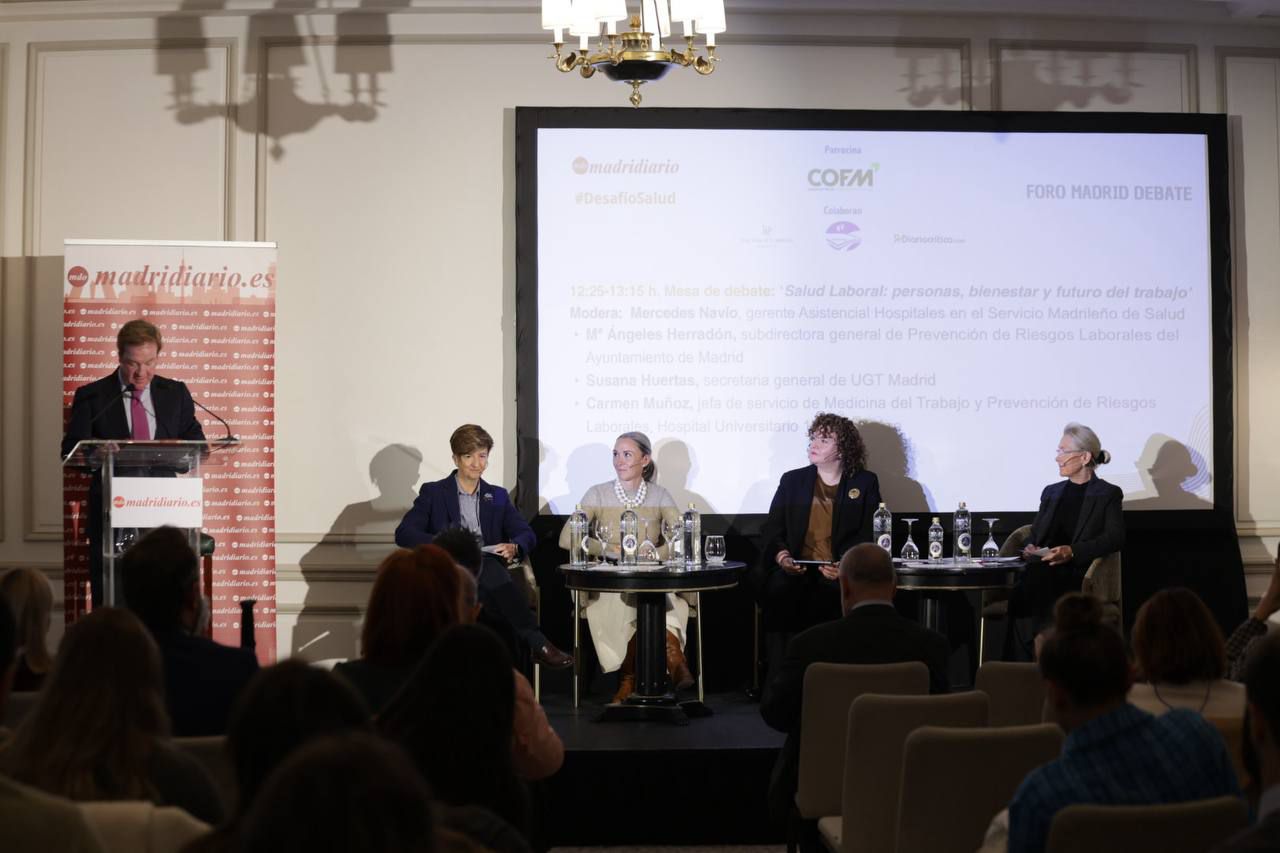 Mesa de debate ‘Salud laboral: personas, bienestar y futuro del trabajo’