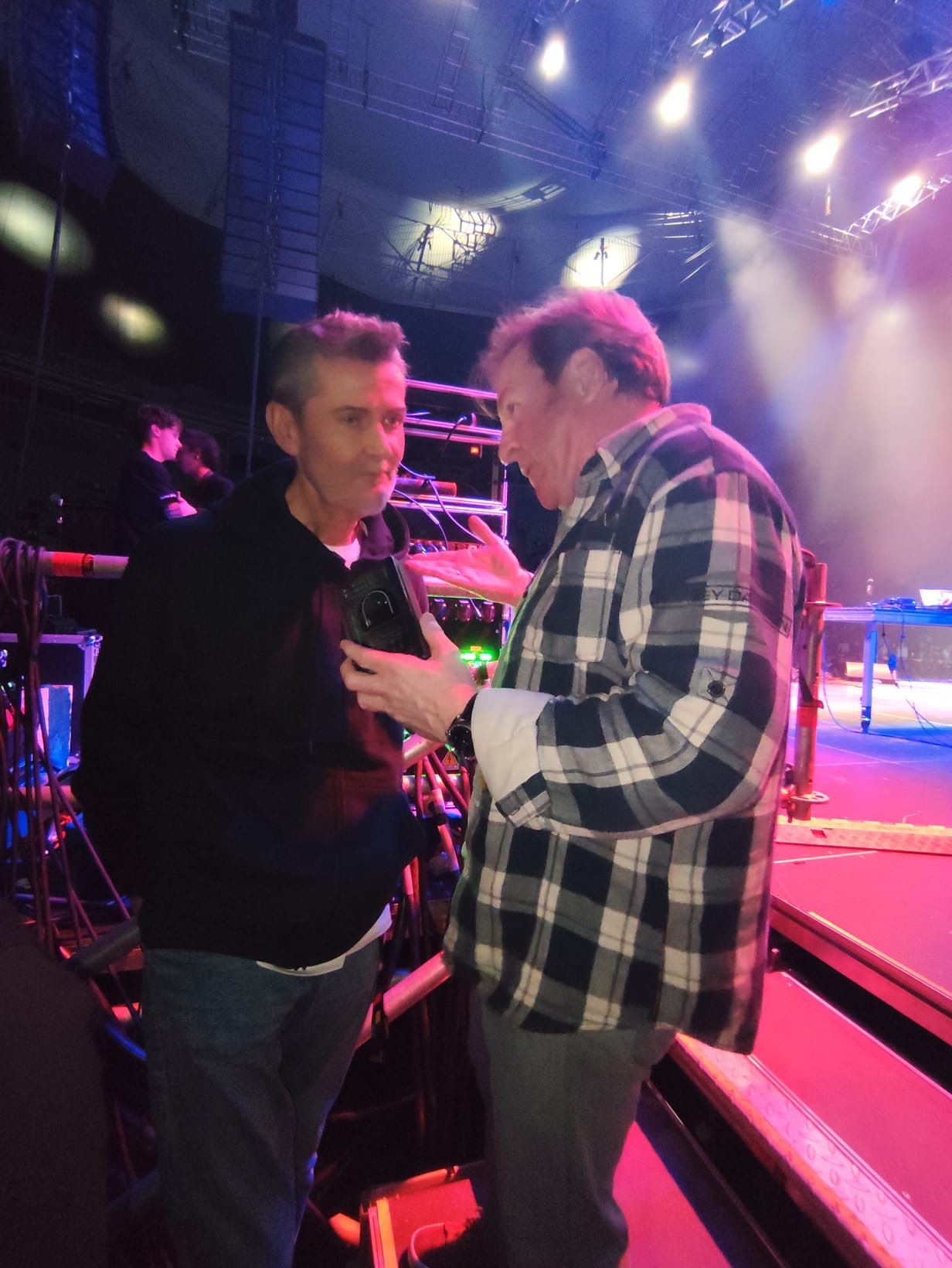 Fernandisco con Juancho Pajares