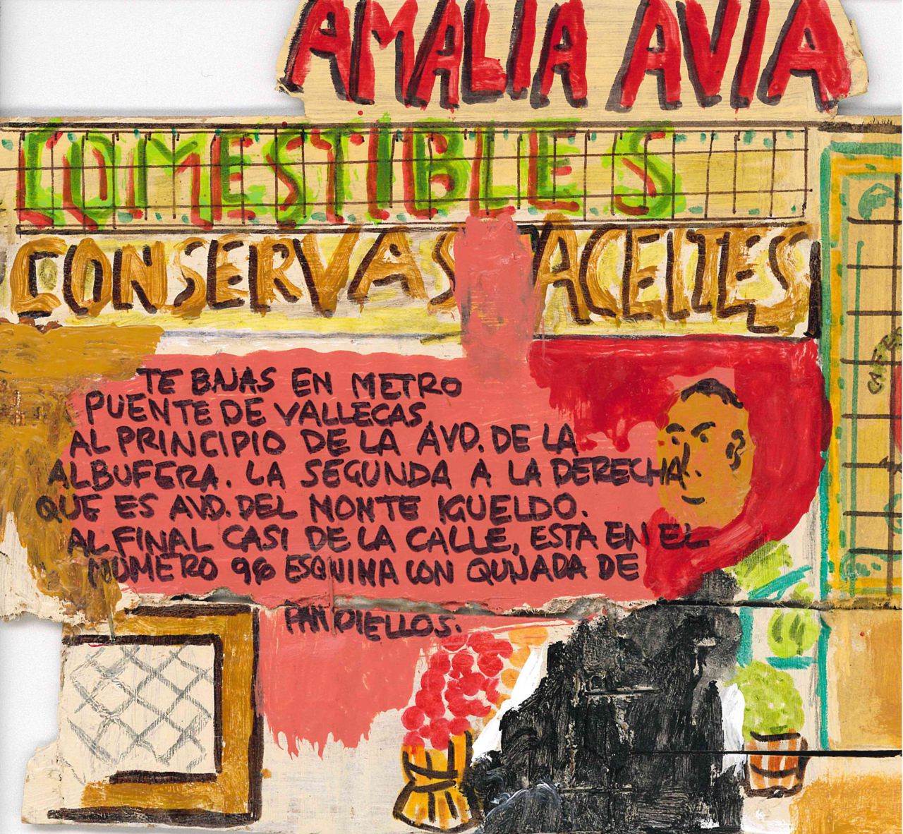 Amalia Avia (Exposición del artista multidisciplinar Luis Pérez Calvo hasta el 26 de abril en Centro Centro)