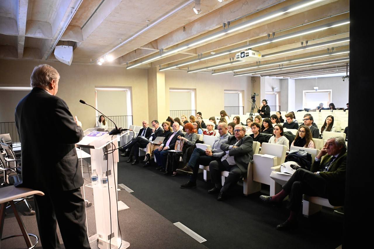 El decano del Colegio Oficial de Arquitectos de Madrid, Sigfrido Herráez