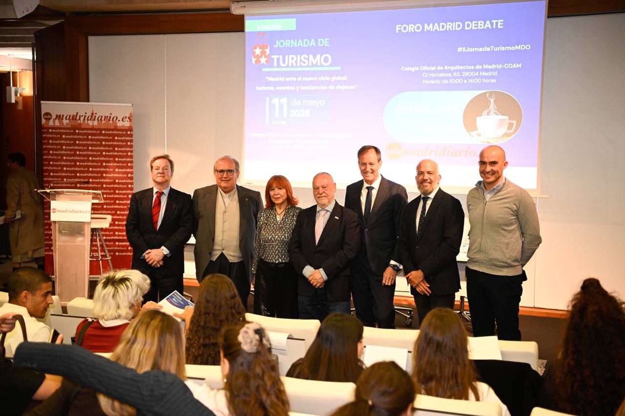 Ponentes de la mesa de debate: Madrid, capital global de grandes eventos: de la Fórmula 1 a la visita del Papa: el impacto turístico de los megaeventos