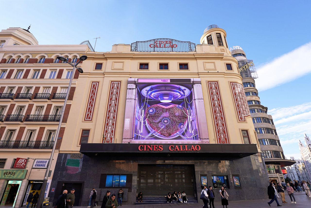 Exterior de los Cines Callao