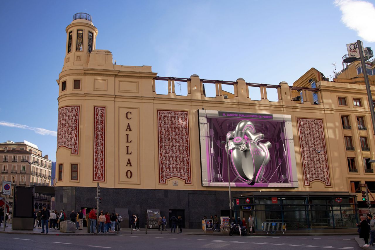 Exterior de los Cines Callao