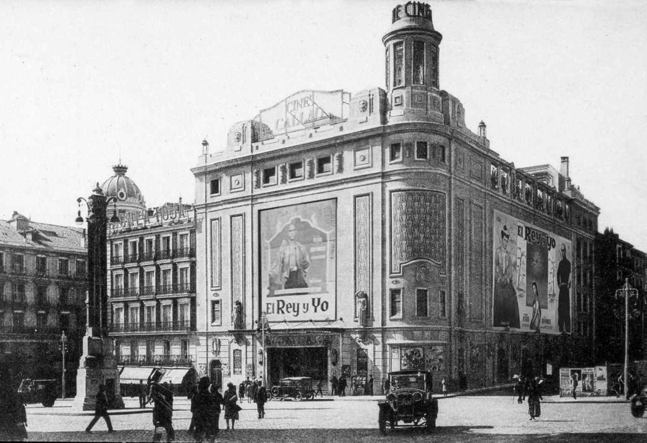 Imagen antigua de los Cines Callao