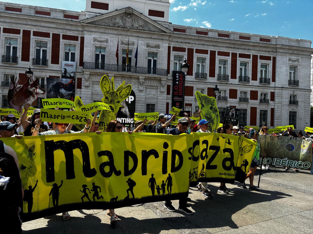 “La caza en Madrid se ejerce por una minoría que no llega ni al uno por ciento de la población, pero que ocupa y utiliza más del 70 por ciento del territorio”, ha denunciado la portavoz de Madrid sin Caza, Mari Ángeles Nieto.