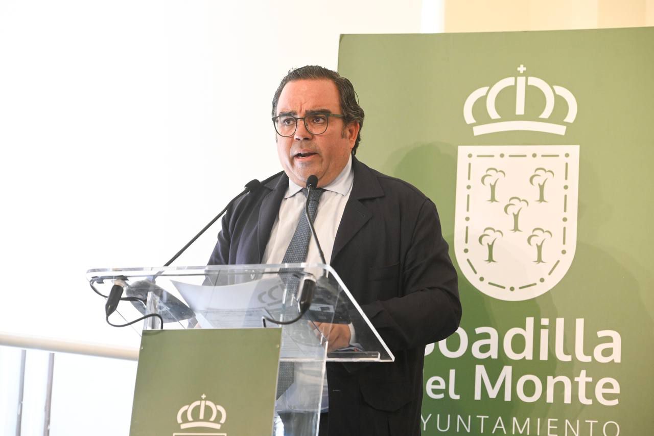 El alcalde de Boadilla del Monte, Javier Úbeda
