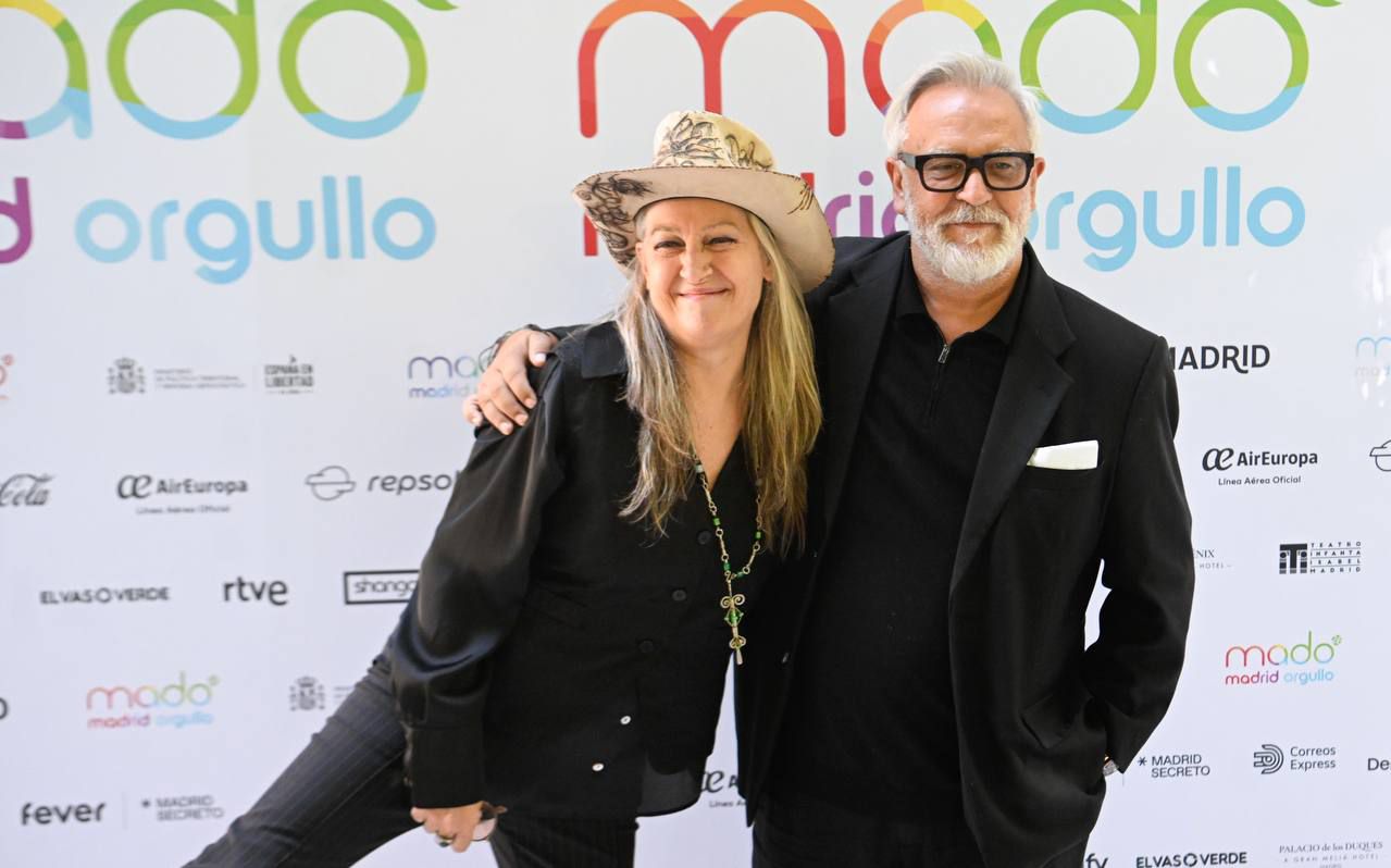 Mercedes Ferrer y Jesús Del Pozo