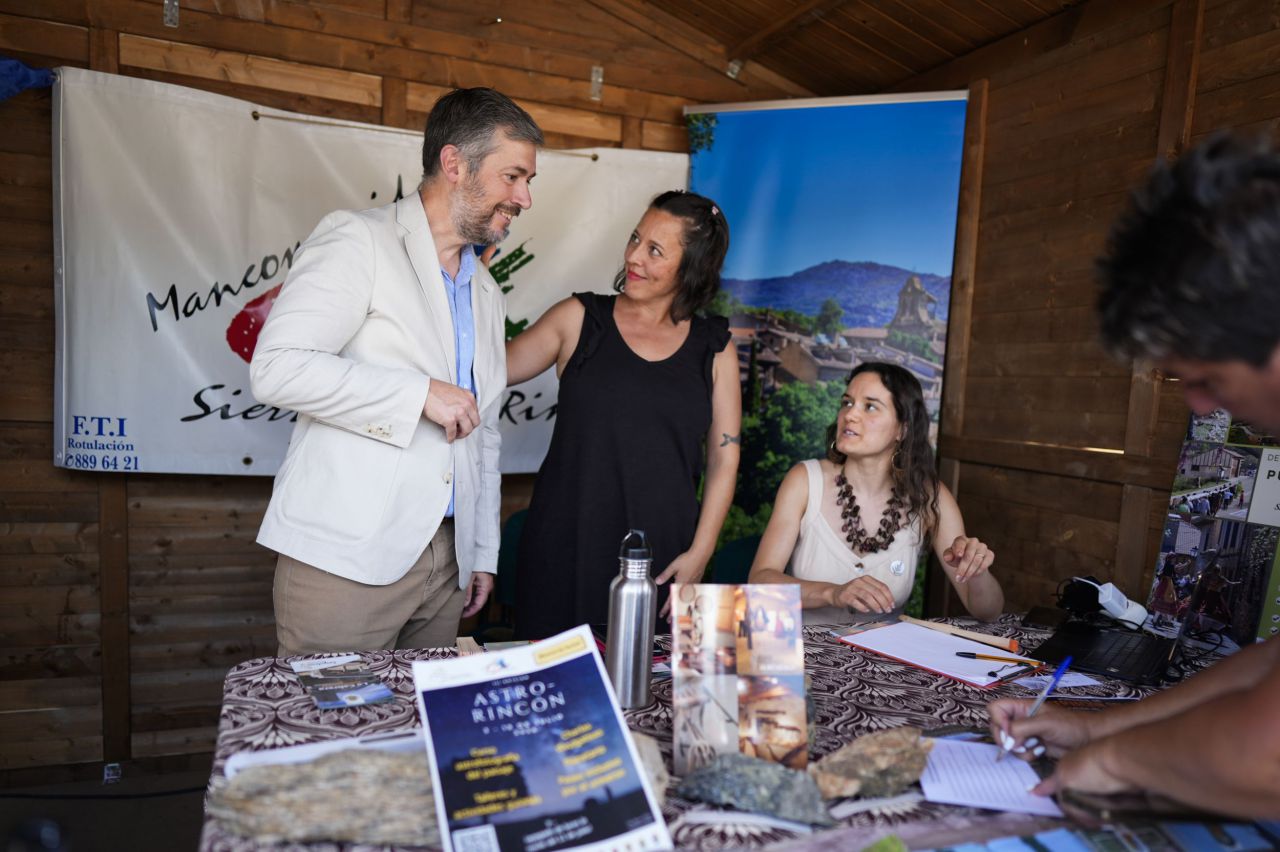 Inauguración de la Feria Sierra Norte de Madrid.