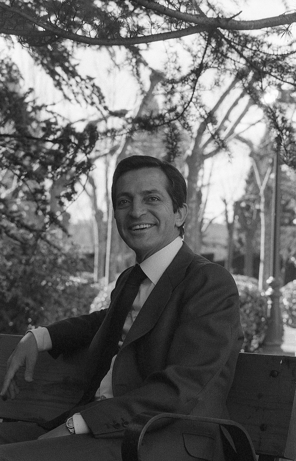 Retrato de Adolfo Suárez en 1977