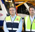 Ayuso visita el tren automático de la L6
