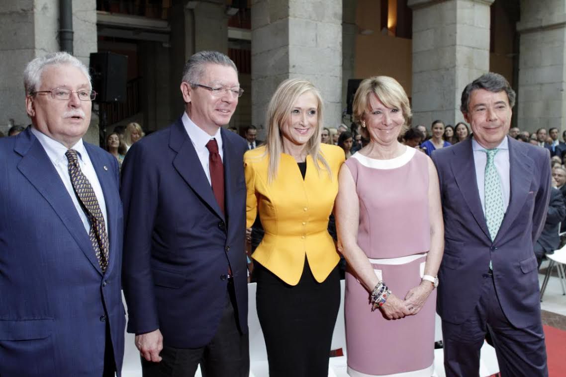 Leguina, Gallardón, Cifuentes, Aguirre y González