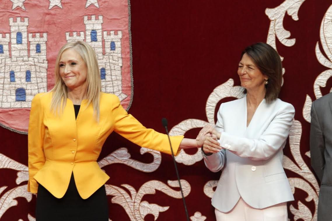 Toma de posesión de Cristina Cifuentes como presidenta del gobierno regional