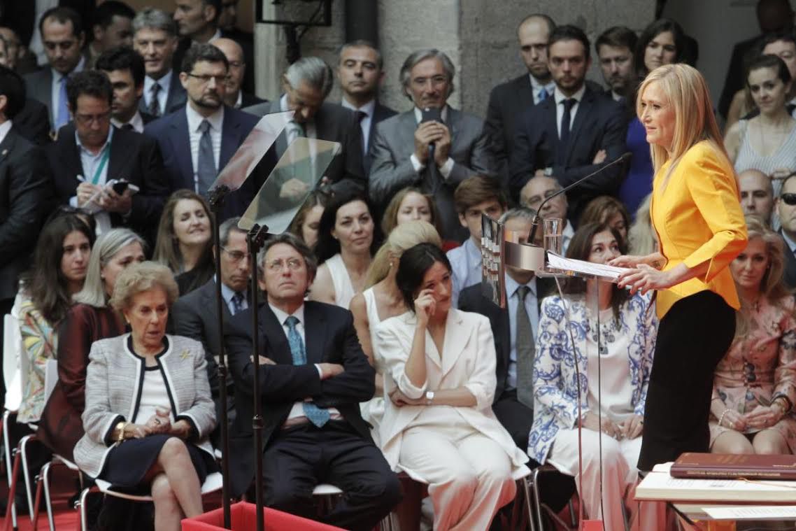 Cristina Cifuentes, presidenta de la Comunidad de Madrid