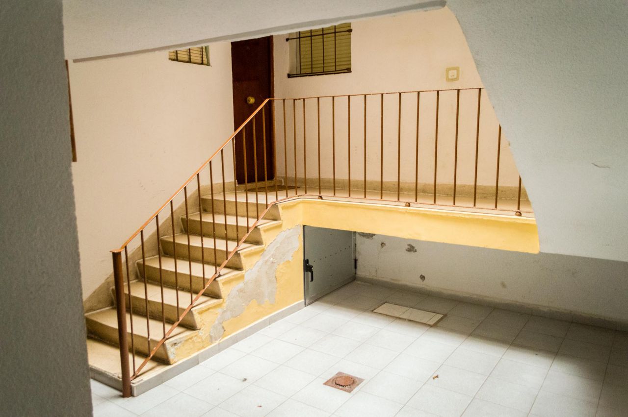 Detalle de los desperfectos en el interior de una de las viviendas.