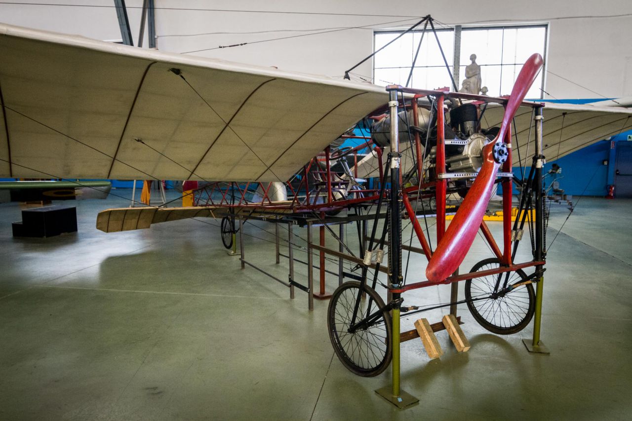 Uno de los aviones más antiguos del Museo del Aire