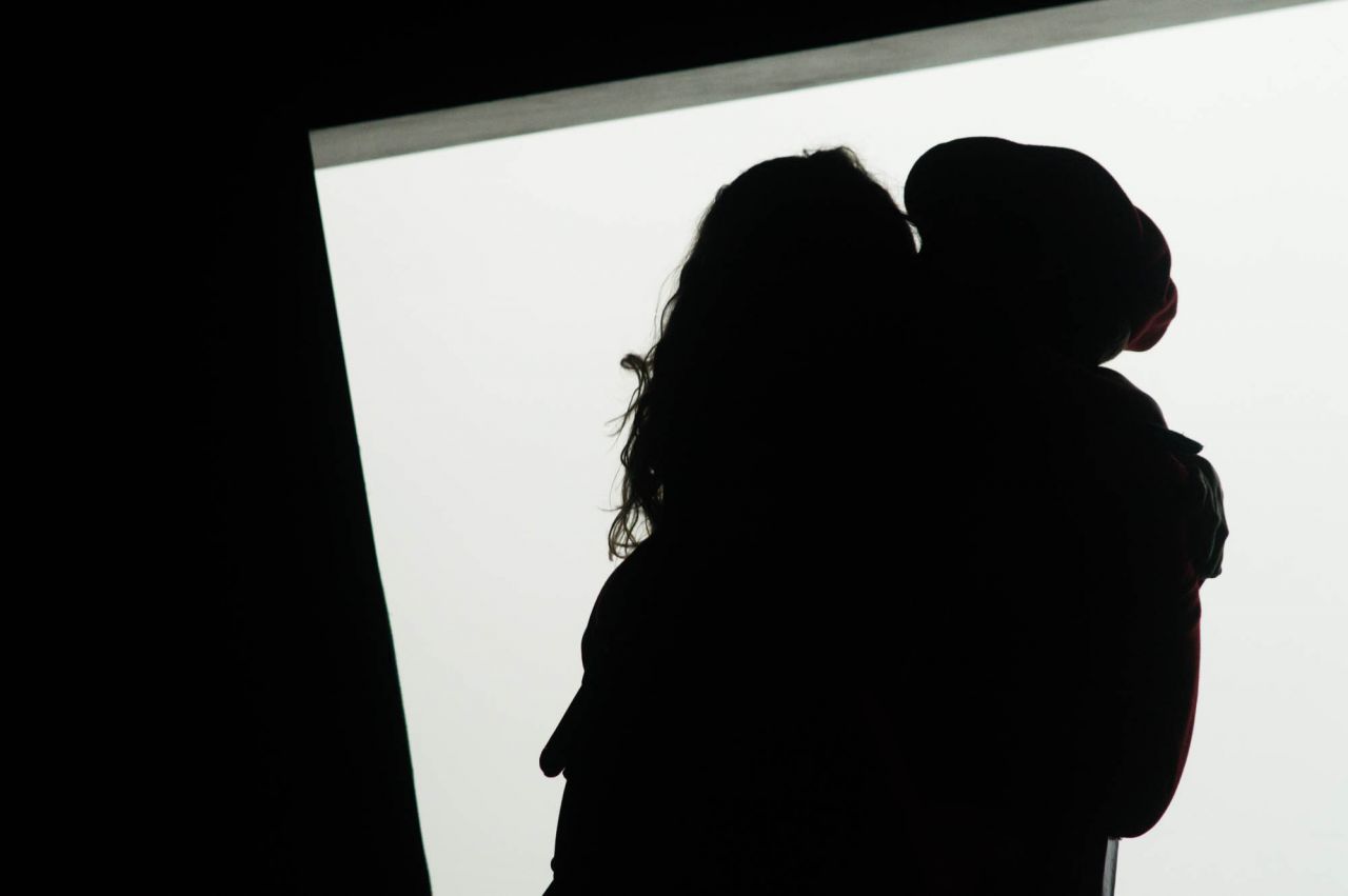 Leandro Rivera y Rebeca Valls en Más apellidos vascos 2.0, en el teatro Marquina.