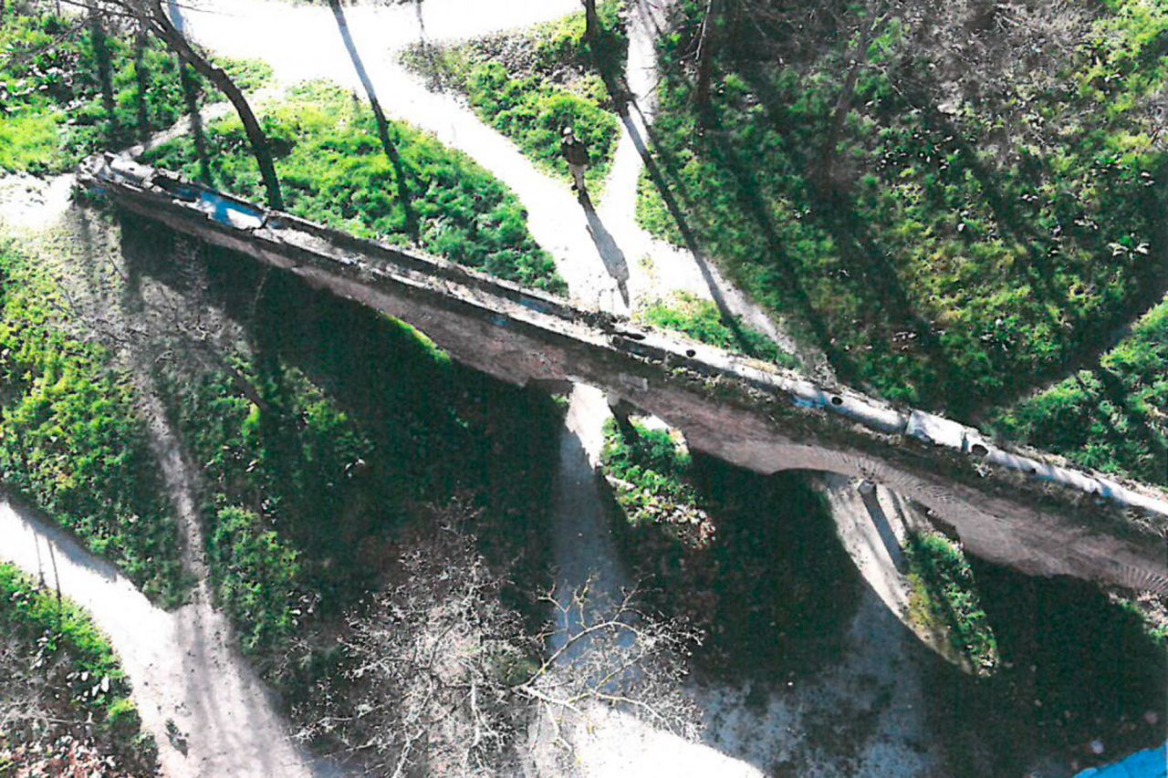 Imágenes del proyecto de restauración del acueducto de Sabatini en la Casa de Campo.