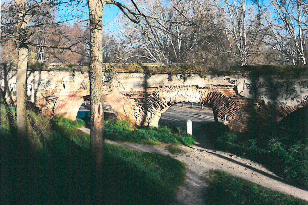 Imágenes del proyecto de restauración del acueducto de Sabatini en la Casa de Campo.