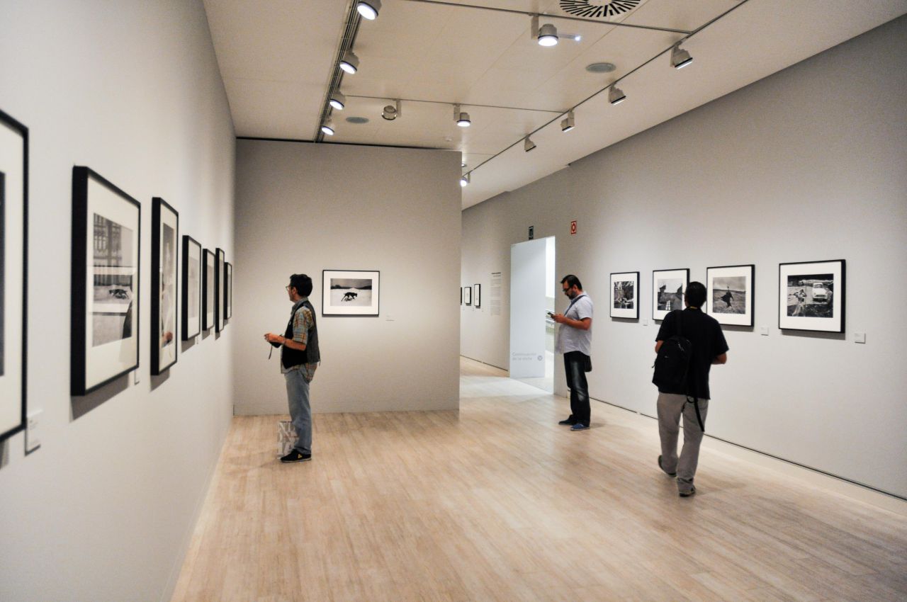 Exposisión retrospectiva de las fotografias de Josef Koudelka Fundación Mapfre.