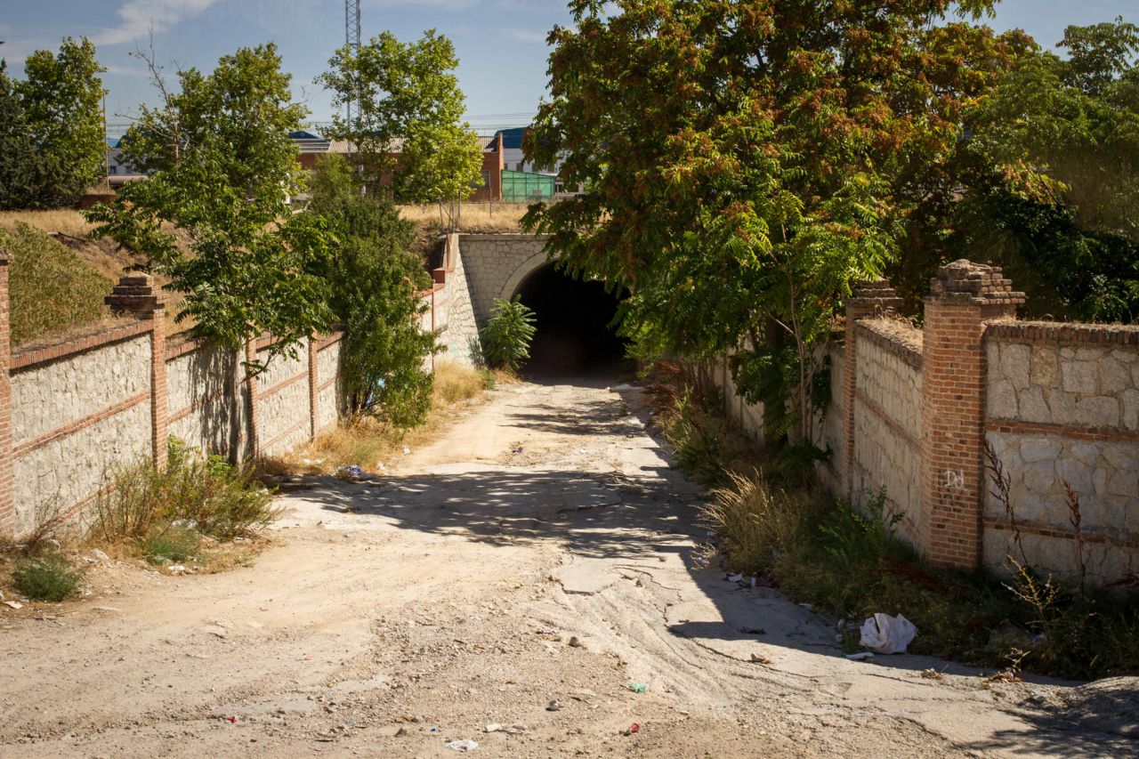 Visita a los terrenos donde se desarrollará la operación 'Castellana Norte'.