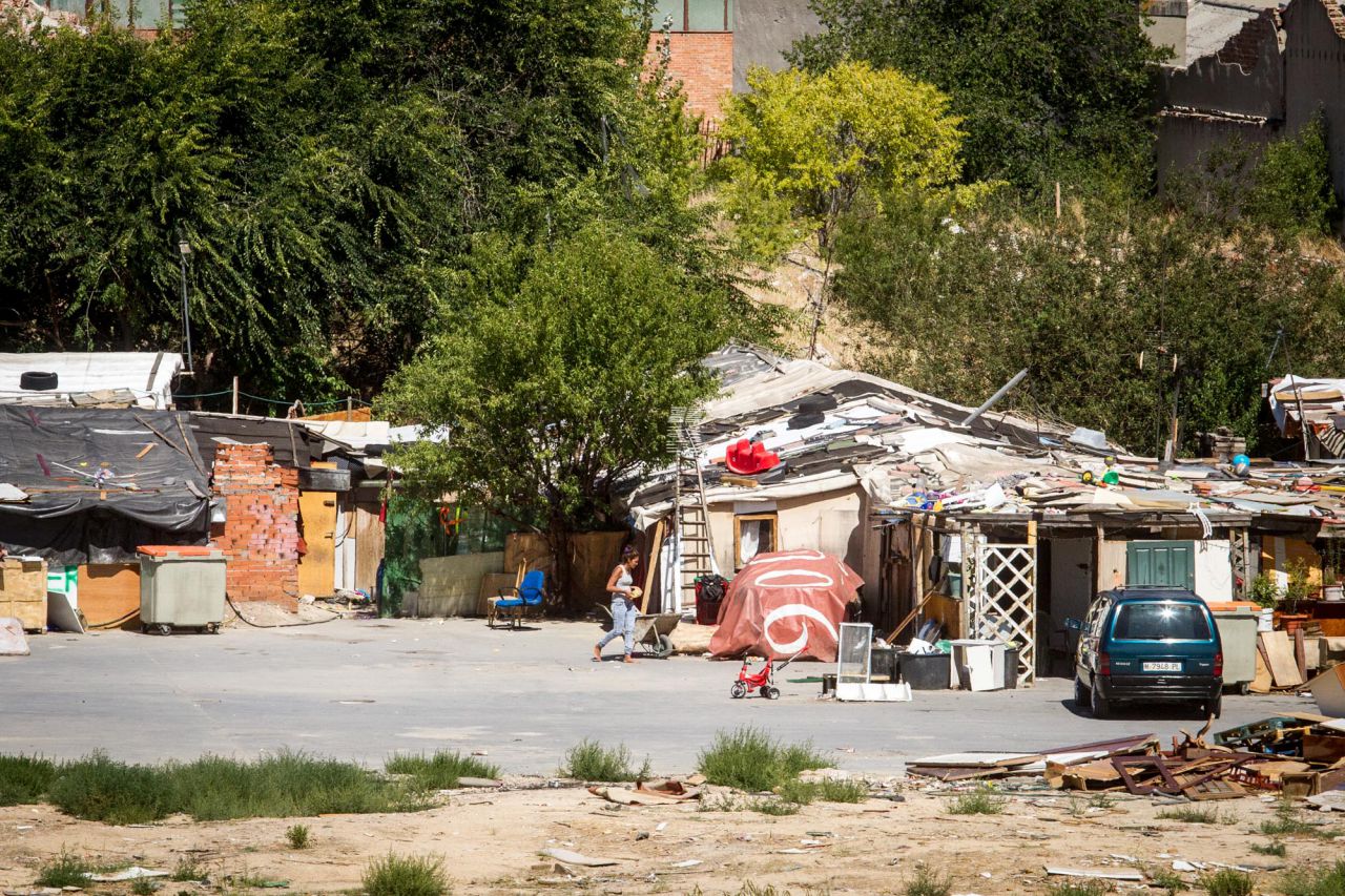 Visita a los terrenos donde se desarrollará la operación 'Castellana Norte'.