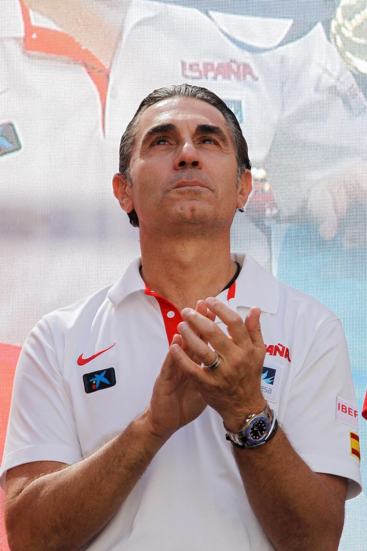 Sergio Scariollo en un momento de la celebración 