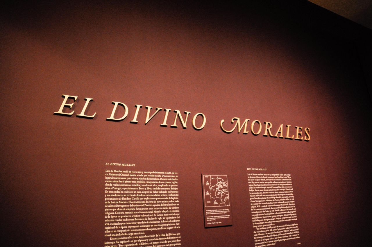 Presentación de la exposición 'El Divino Morales'. Museo del Prado.