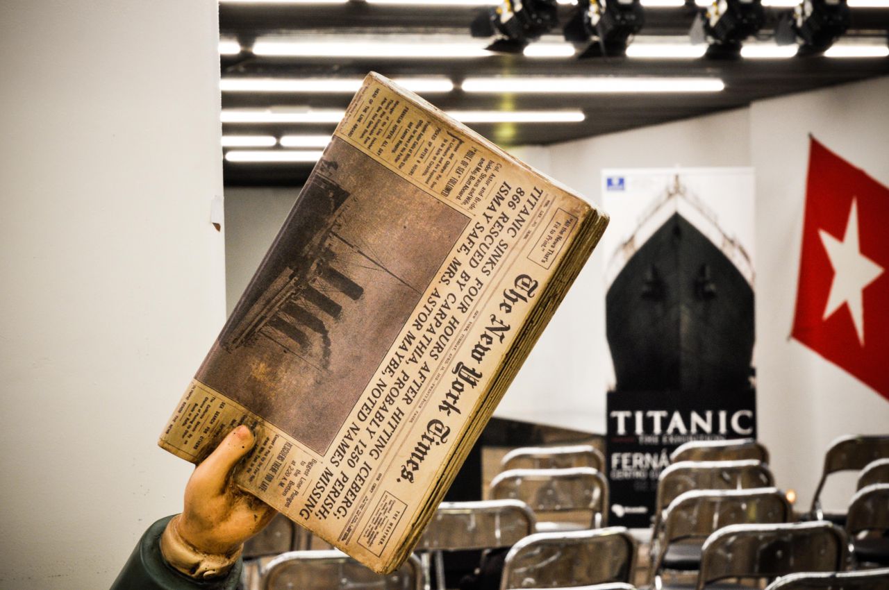 Titanic The Exhibition en el Centro Cultural de la Villa 