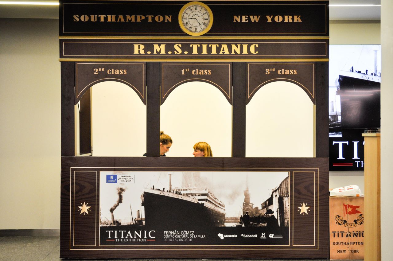 Titanic The Exhibition en el Centro Cultural de la Villa 