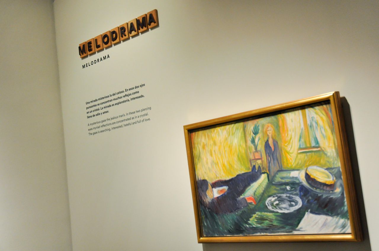 Expositión de Edvard Much en Museo Thyssen Bornemisza.