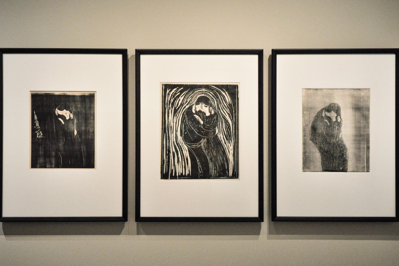 Expositión de Edvard Much en Museo Thyssen Bornemisza.
