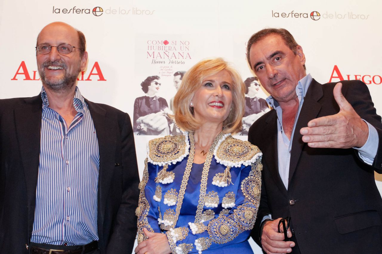 Nieves Herrero y Carlos Herrera.