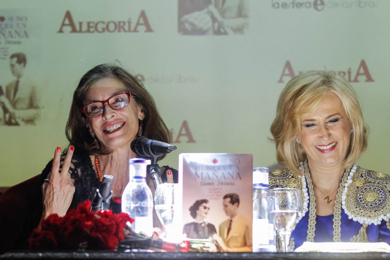 Paola Dominguín, hija del matador Luis Miguel Dominguín, durante la presentación.