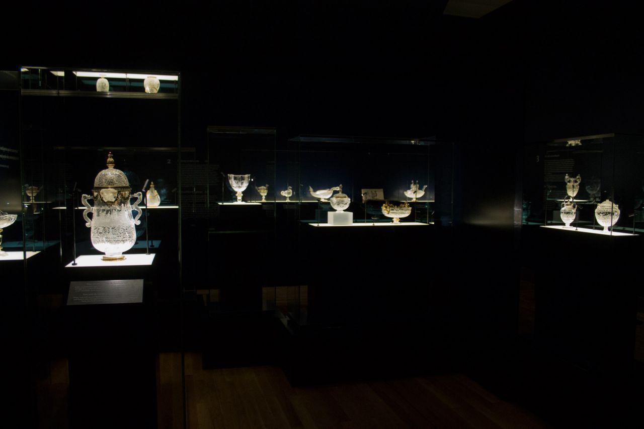 Exposición temporal 'Arte Transparente', con obras del Renacimiento, en el Museo del Prado.