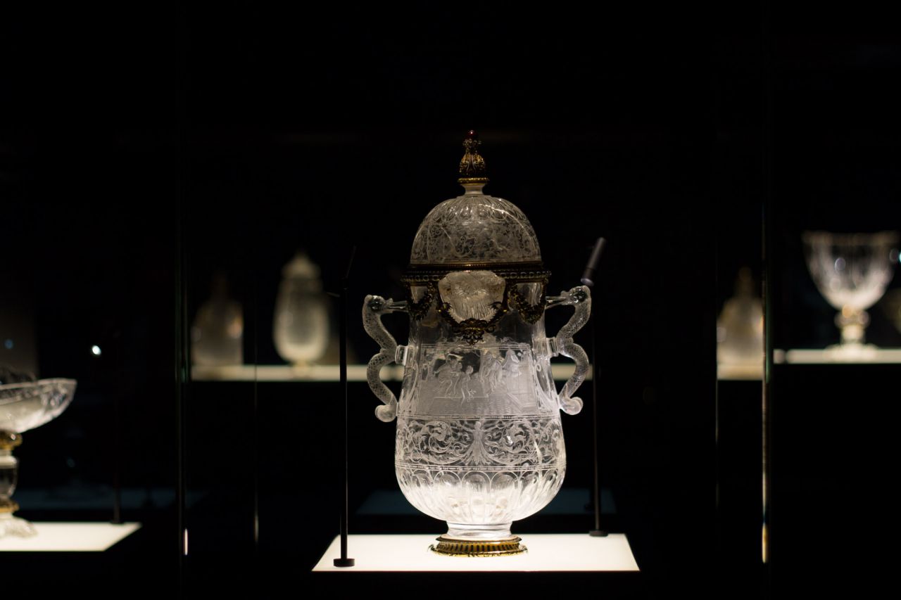 Exposición temporal 'Arte Transparente', con obras del Renacimiento, en el Museo del Prado.